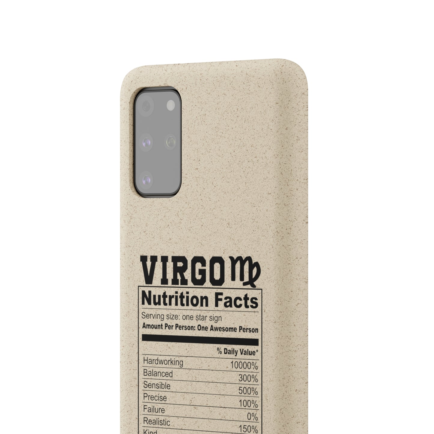 Virgo Ingredients Biodegradable Phone Case