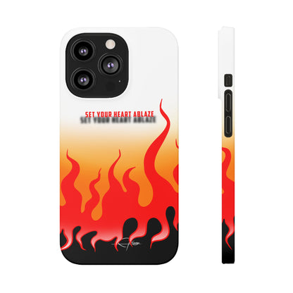 Lux Slim Cases -  " Ablaze "