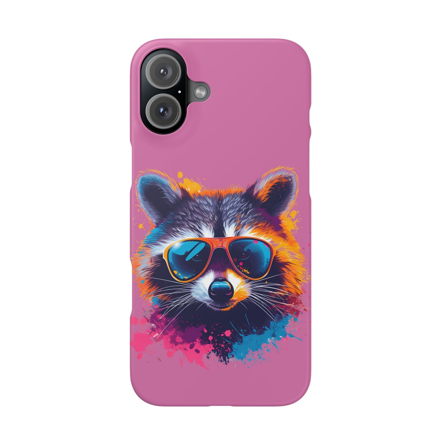 Lux Slim Cases -  " Cool Racoon V2"