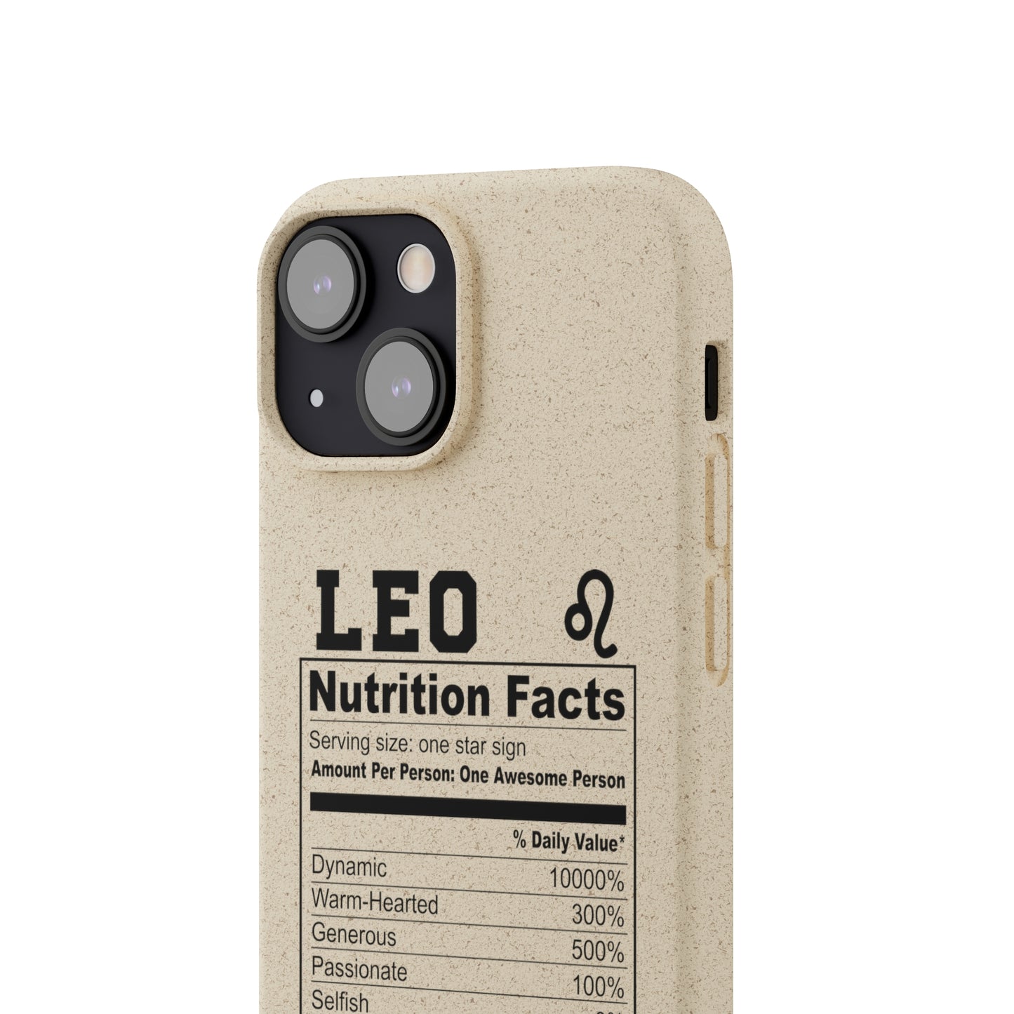 Zodiac Ingredients Biodegradable Phone Case