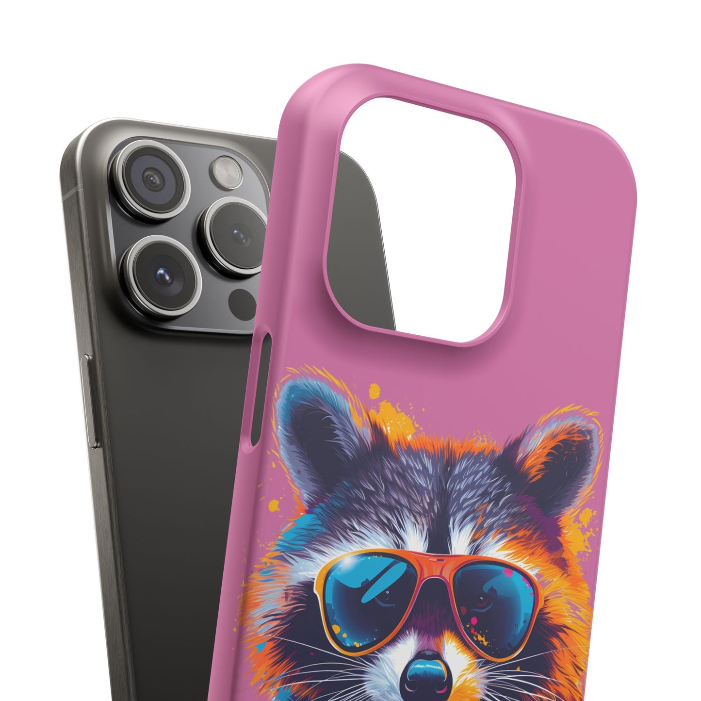 Lux Slim Cases -  " Cool Racoon V2"