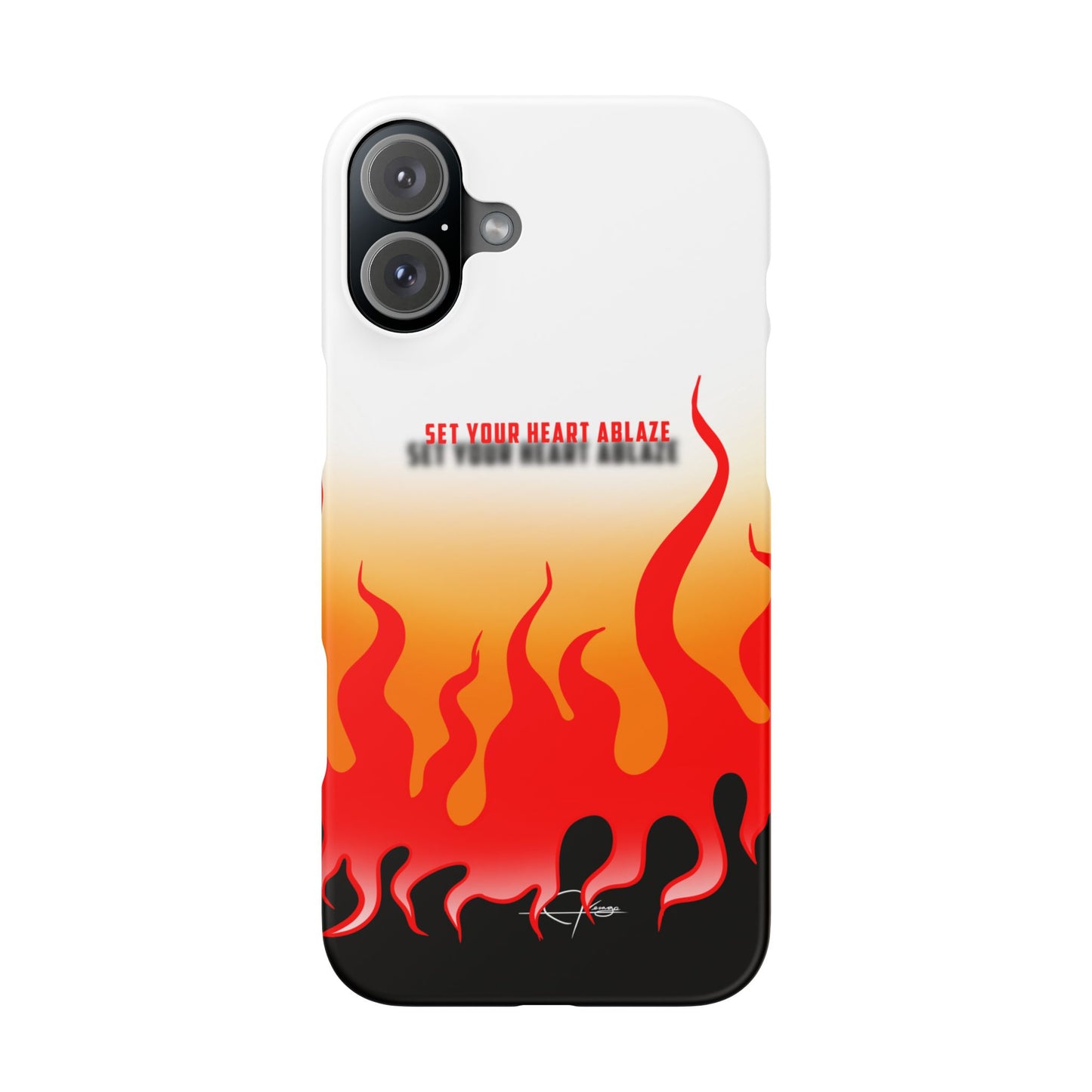 Lux Slim Cases -  " Ablaze "