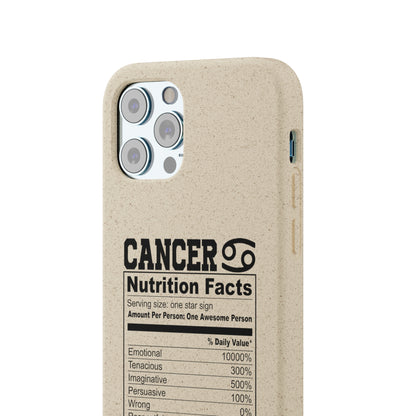 Cancer Ingredients Biodegradable Phone Case