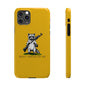 Racoon Freedom Design Slim Phone Case