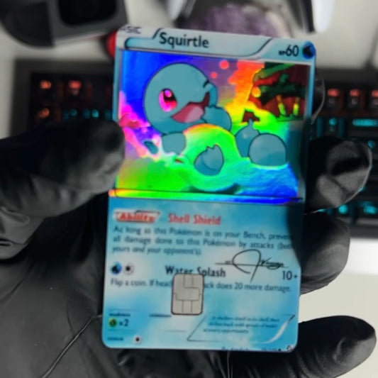 Squit le Holo Rectangle Sticker!