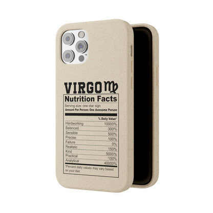 Virgo Ingredients Biodegradable Phone Case