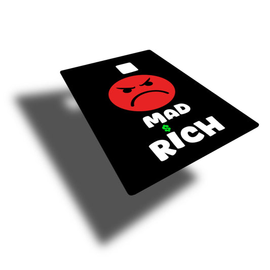 MAD Rich 😡 Premium Embossed Card Wrap