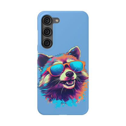 Lux Slim Cases -  " Cool Racoon"