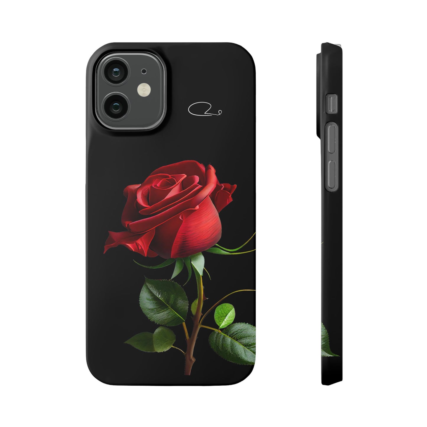 Lux Matte Slim Cases - Titled " Rose "