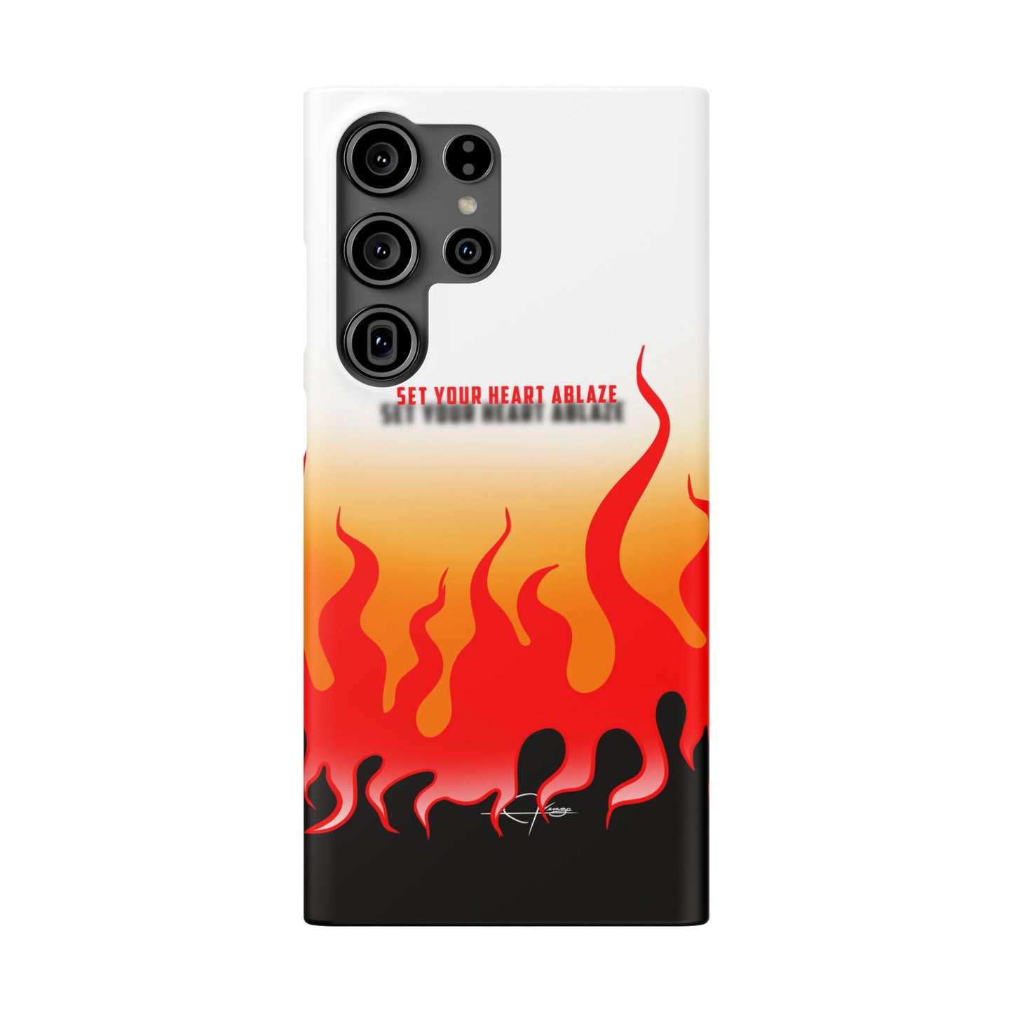 Lux Slim Cases -  " Ablaze "