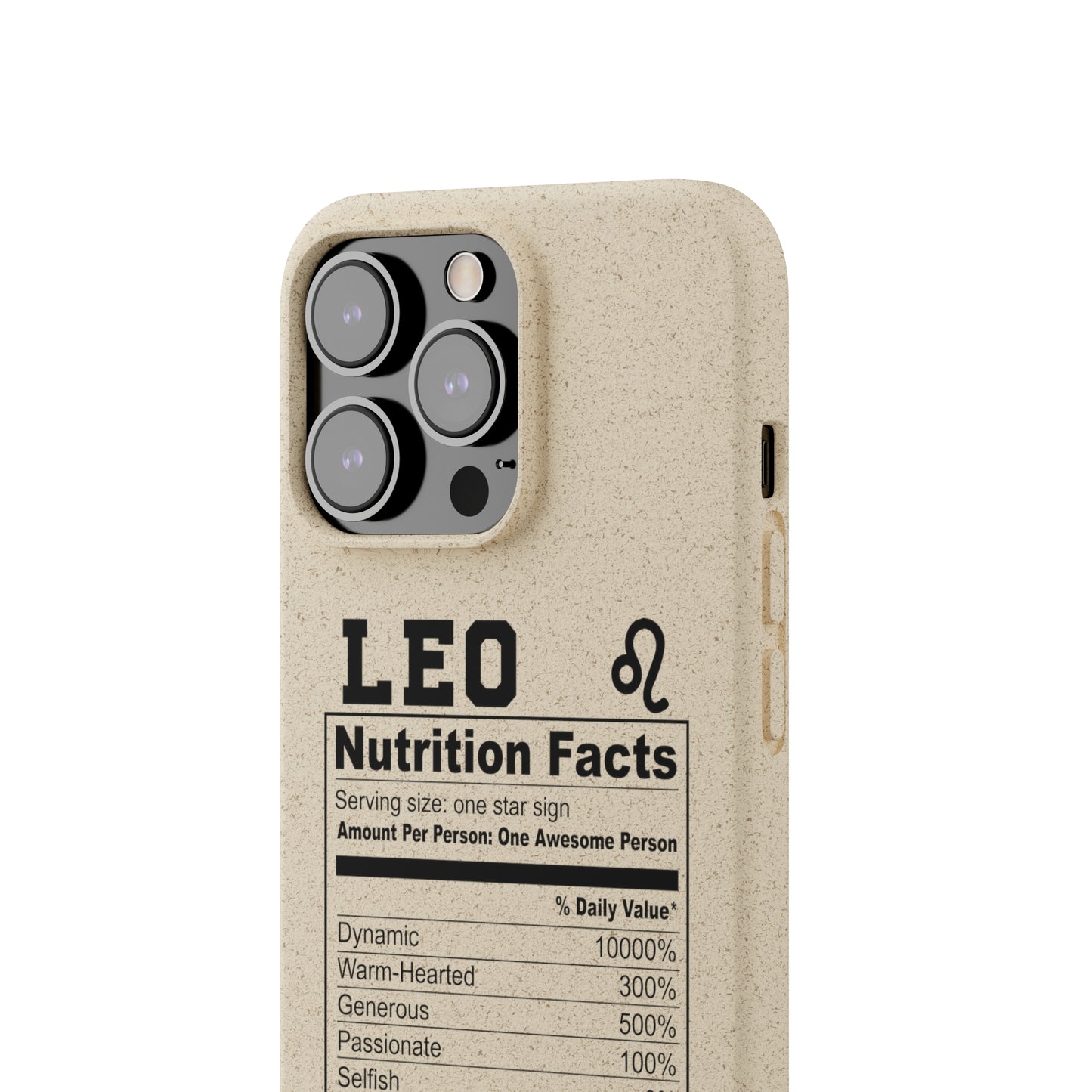 Zodiac Ingredients Biodegradable Phone Case