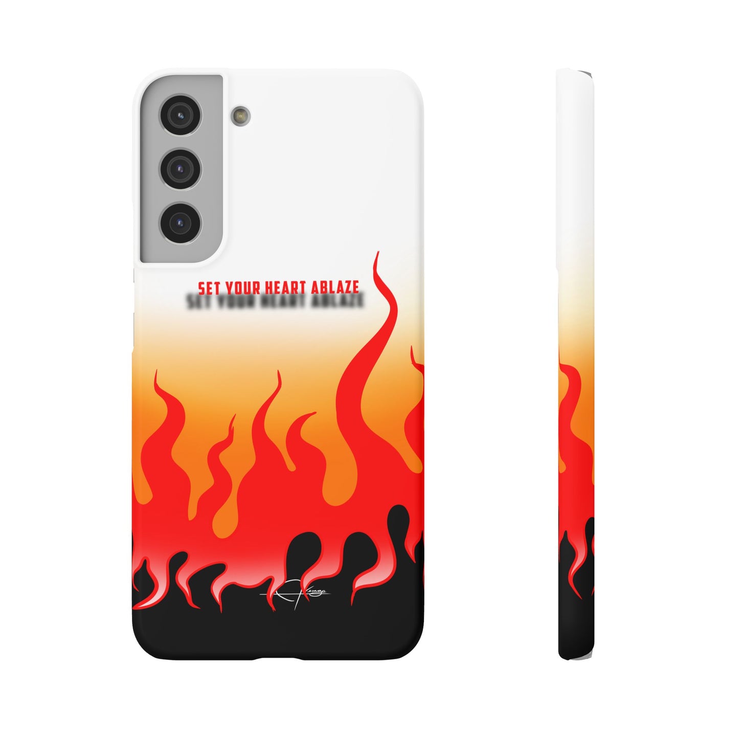 Lux Slim Cases -  " Ablaze "