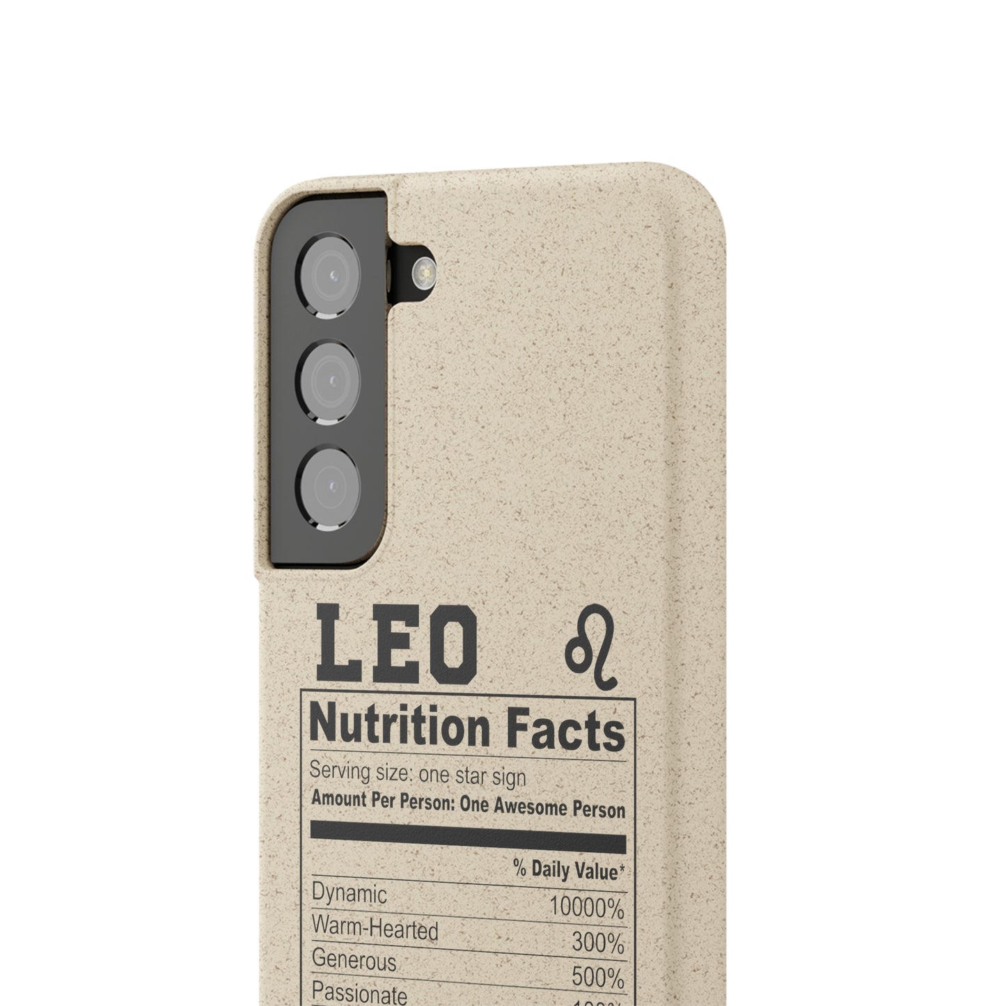 Zodiac Ingredients Biodegradable Phone Case