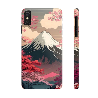 Japan Mountain V2! Slim iPhone Cases