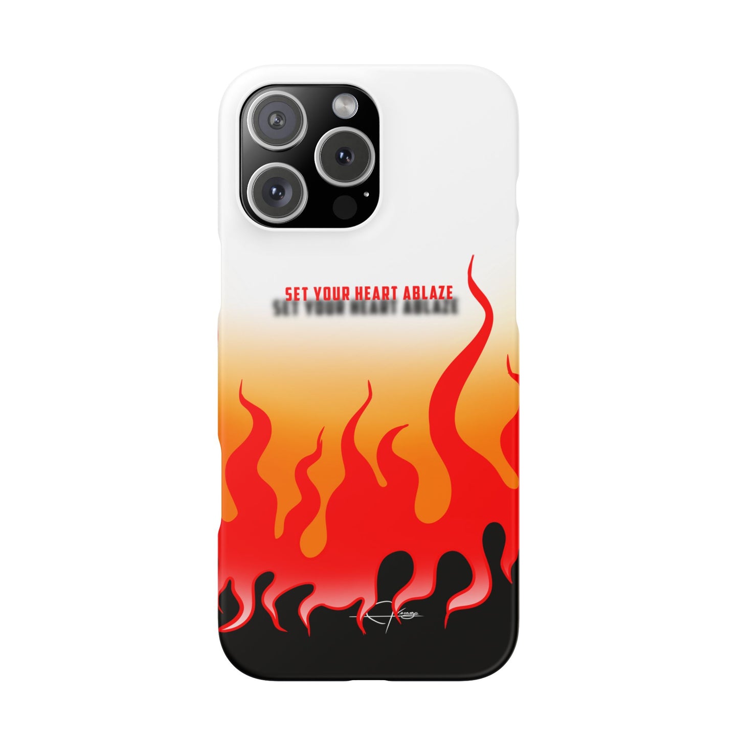 Lux Slim Cases -  " Ablaze "