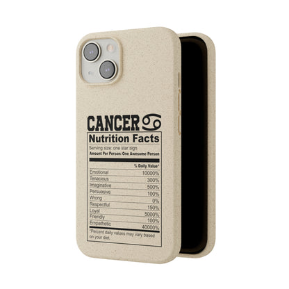 Cancer Ingredients Biodegradable Phone Case