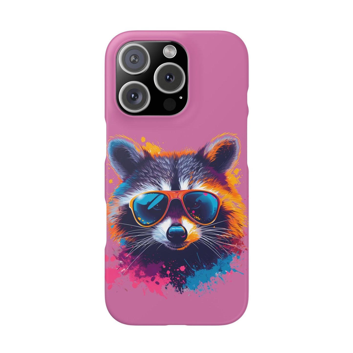 Lux Slim Cases -  " Cool Racoon V2"