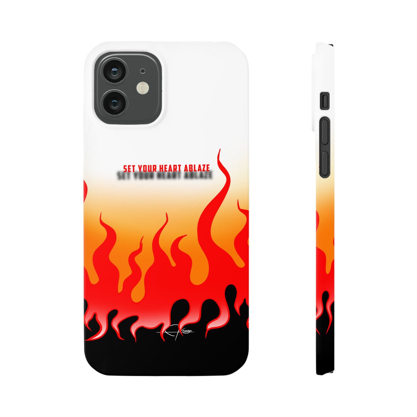 Lux Slim Cases -  " Ablaze "