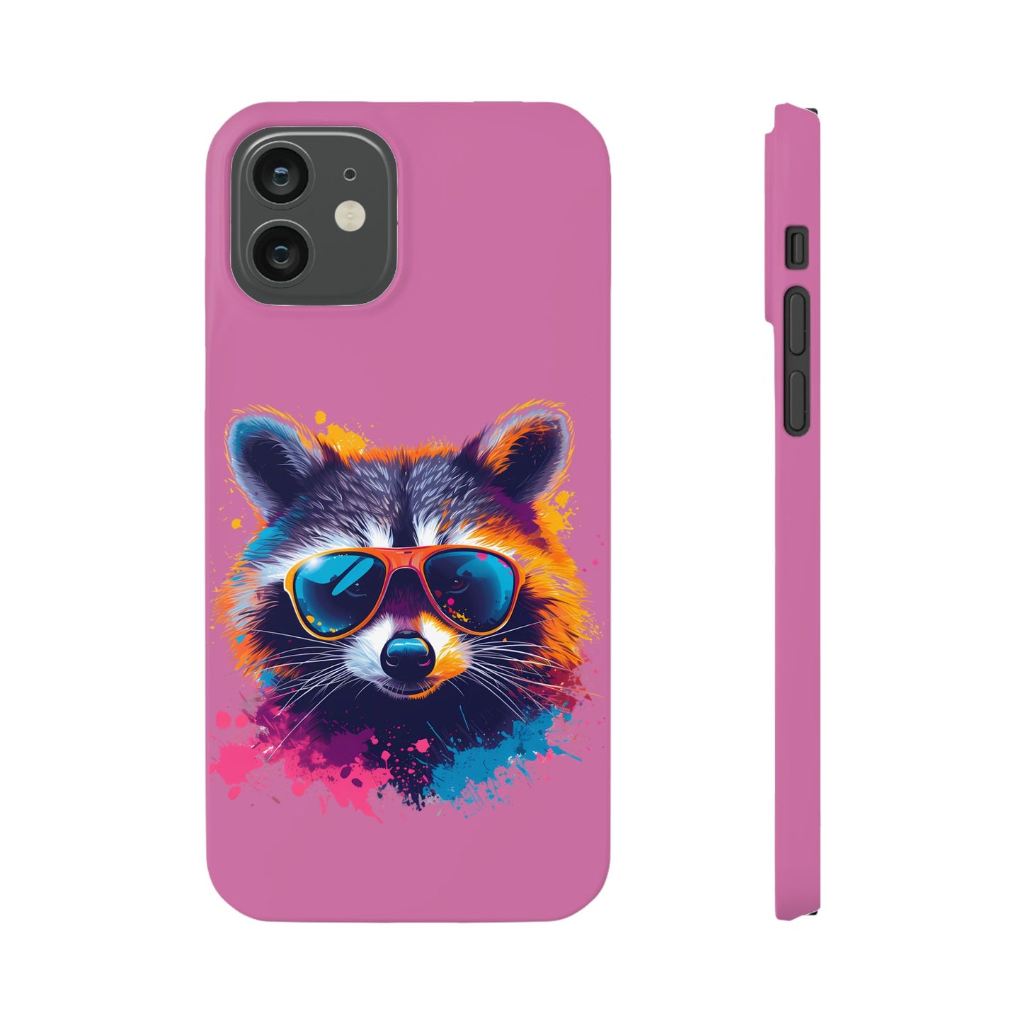 Lux Slim Cases -  " Cool Racoon V2"