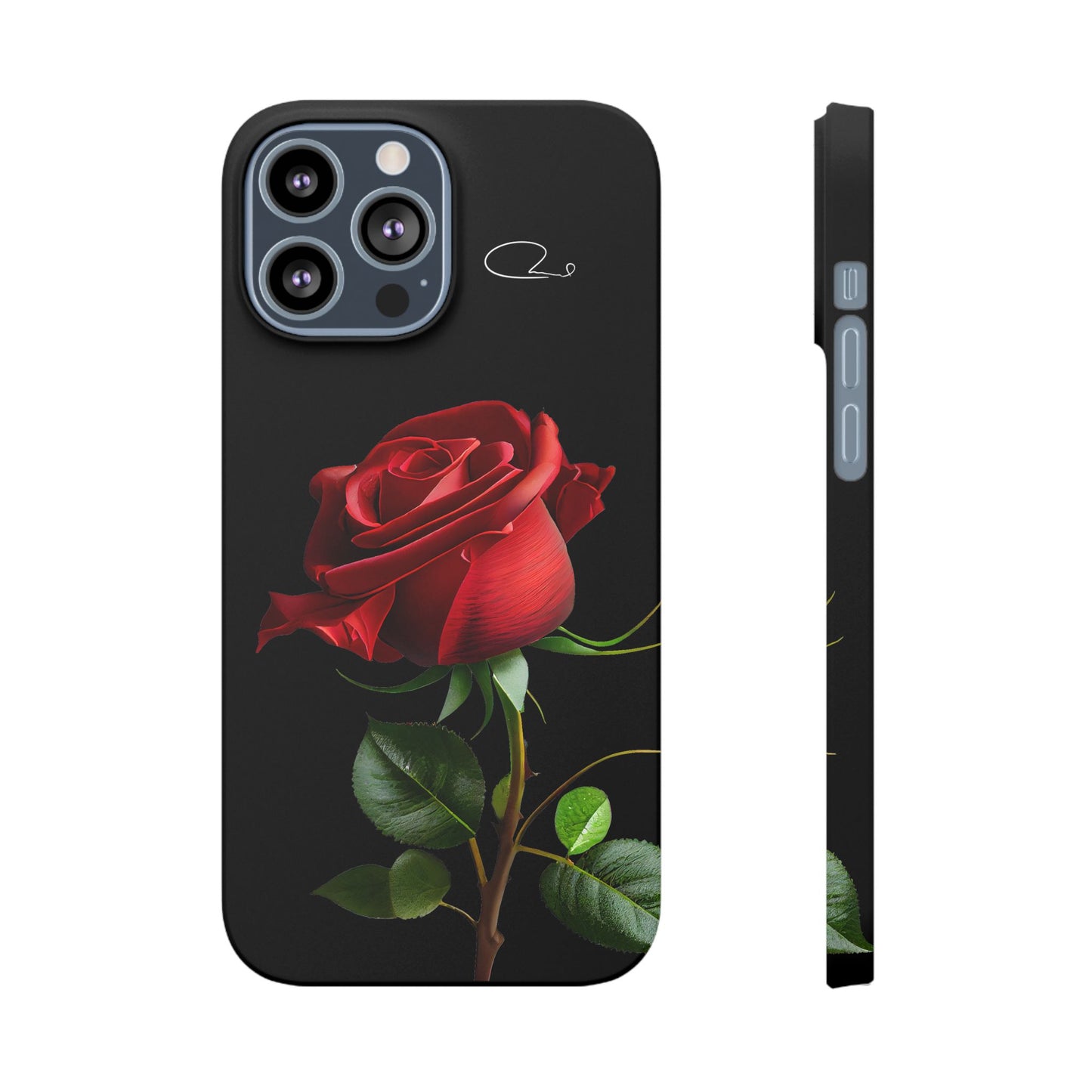 Lux Matte Slim Cases - Titled " Rose "