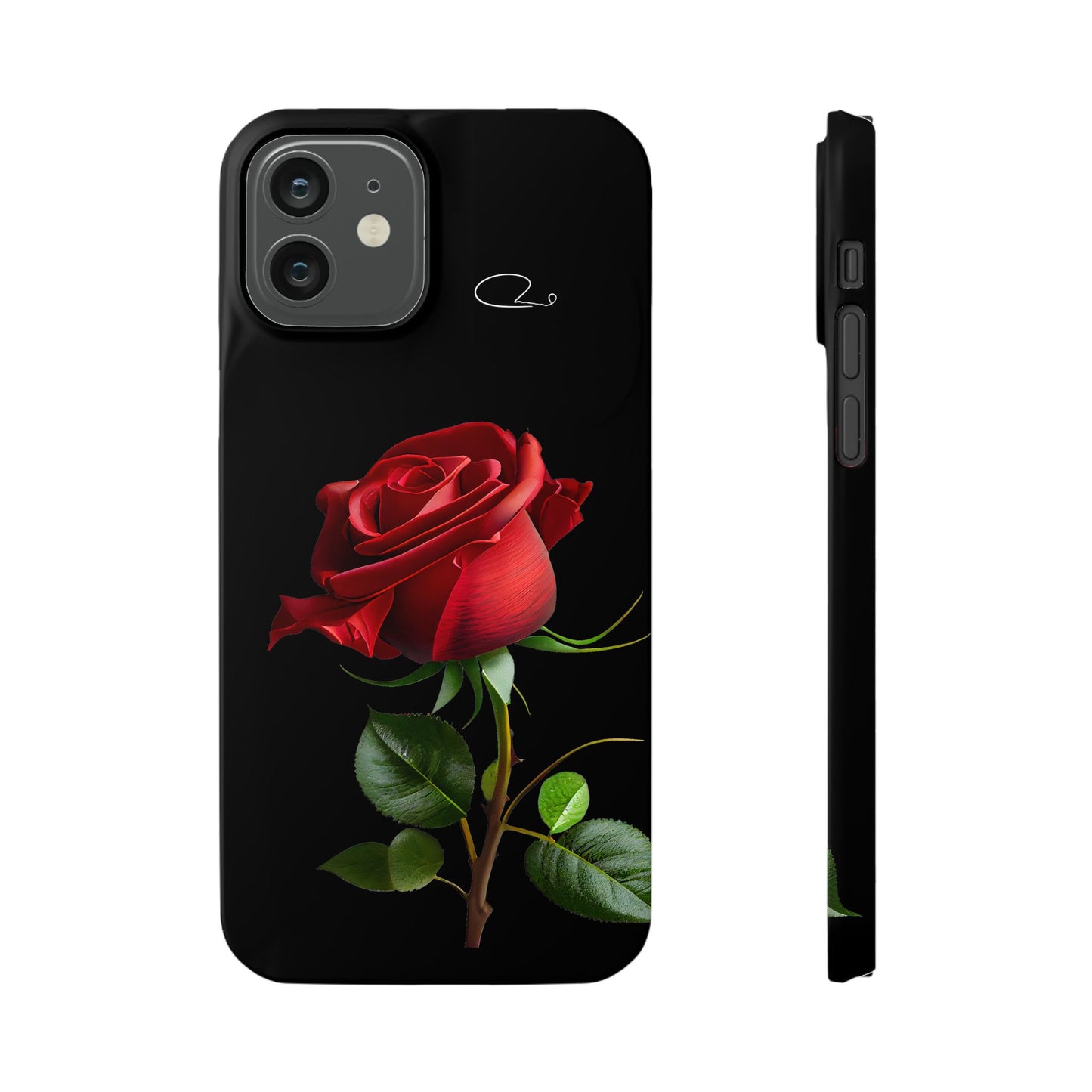 Lux Matte Slim Cases - Titled " Rose "