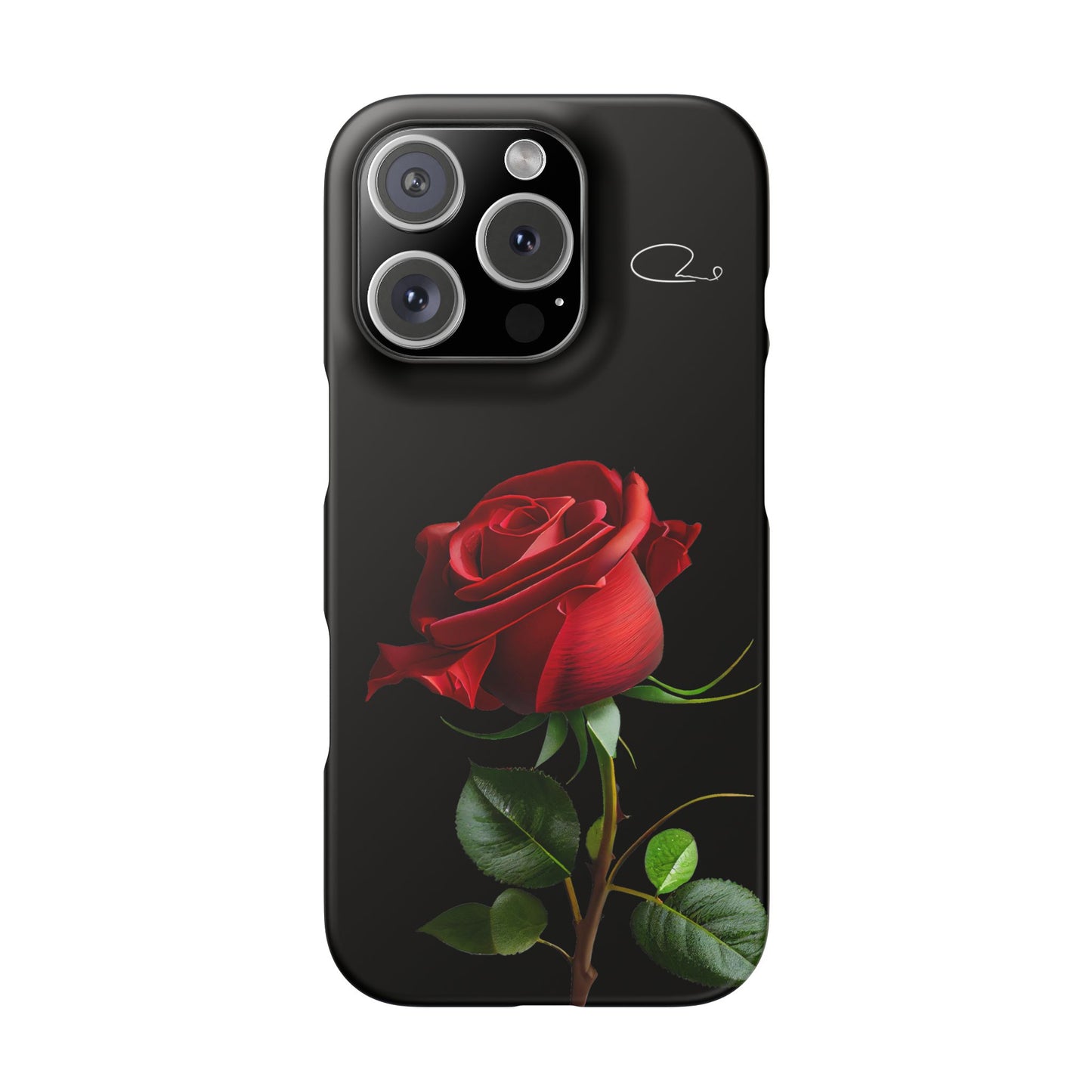 Lux Matte Slim Cases - Titled " Rose "