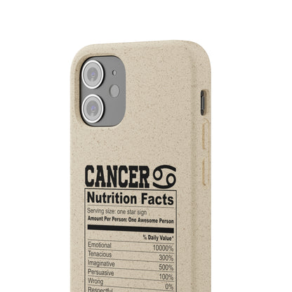 Cancer Ingredients Biodegradable Phone Case