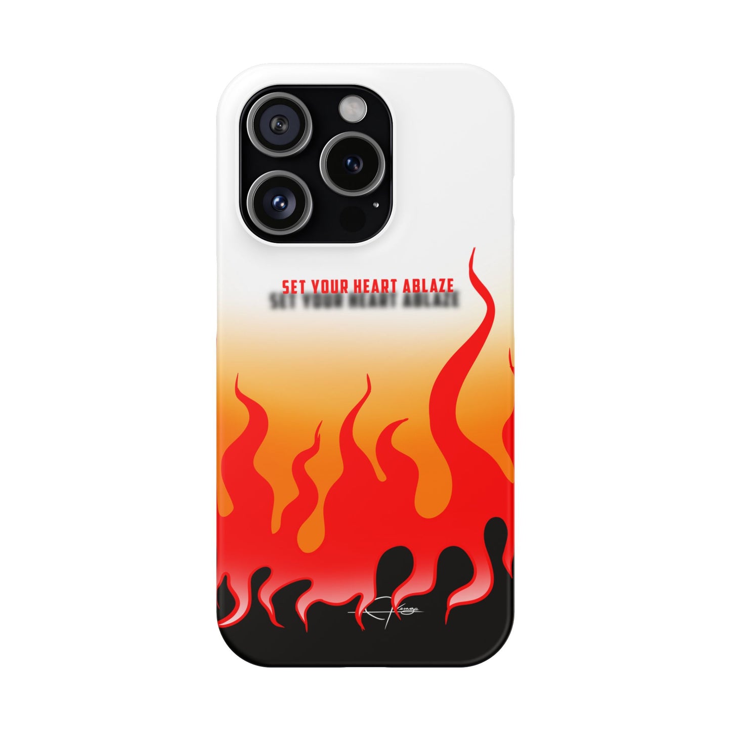 Lux Slim Cases -  " Ablaze "