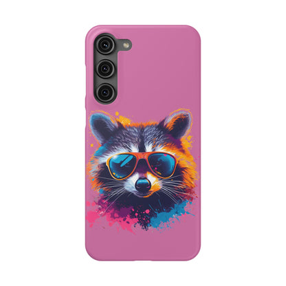 Lux Slim Cases -  " Cool Racoon V2"