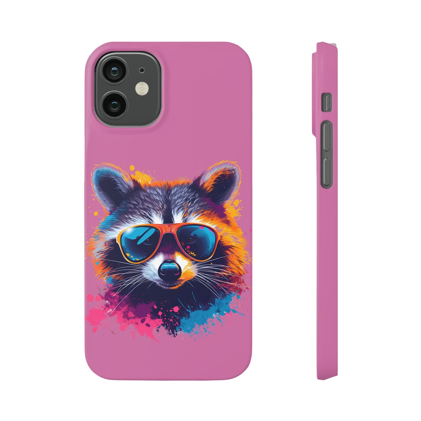 Lux Slim Cases -  " Cool Racoon V2"