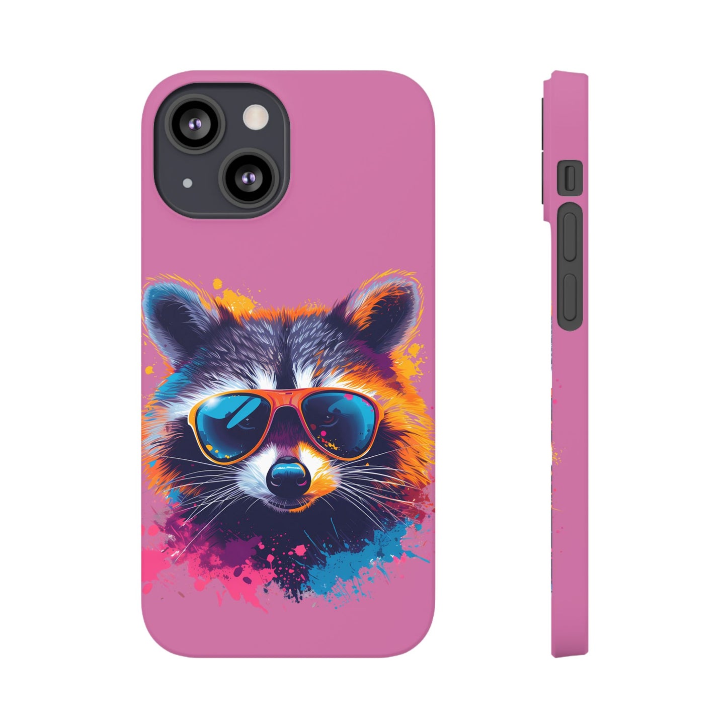 Lux Slim Cases -  " Cool Racoon V2"