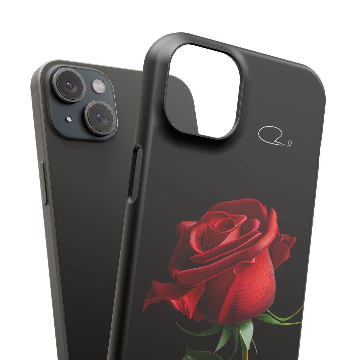 Lux Matte Slim Cases - Titled " Rose "