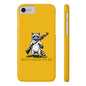 Racoon Freedom Design Slim Phone Case