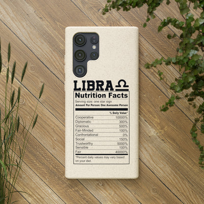 Libra Ingredients Biodegradable Phone Case