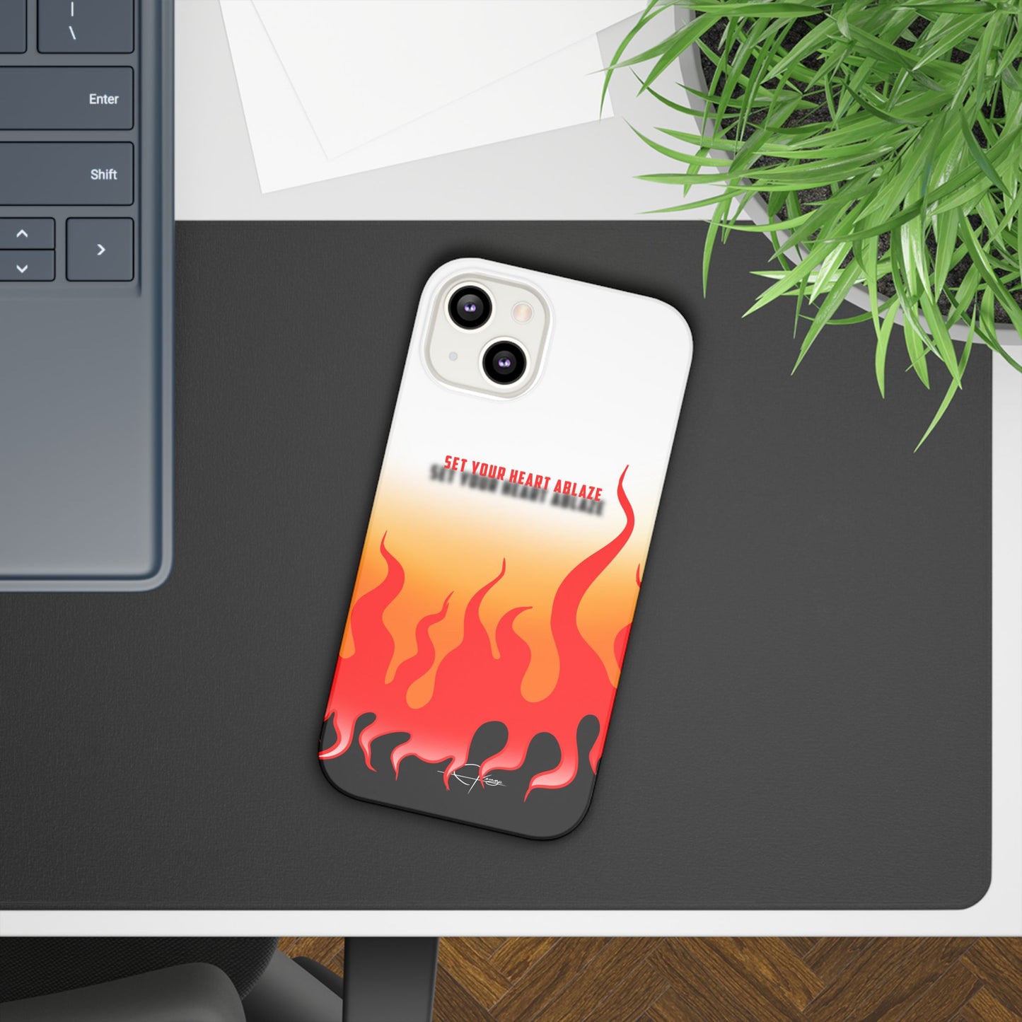 Lux Slim Cases -  " Ablaze "