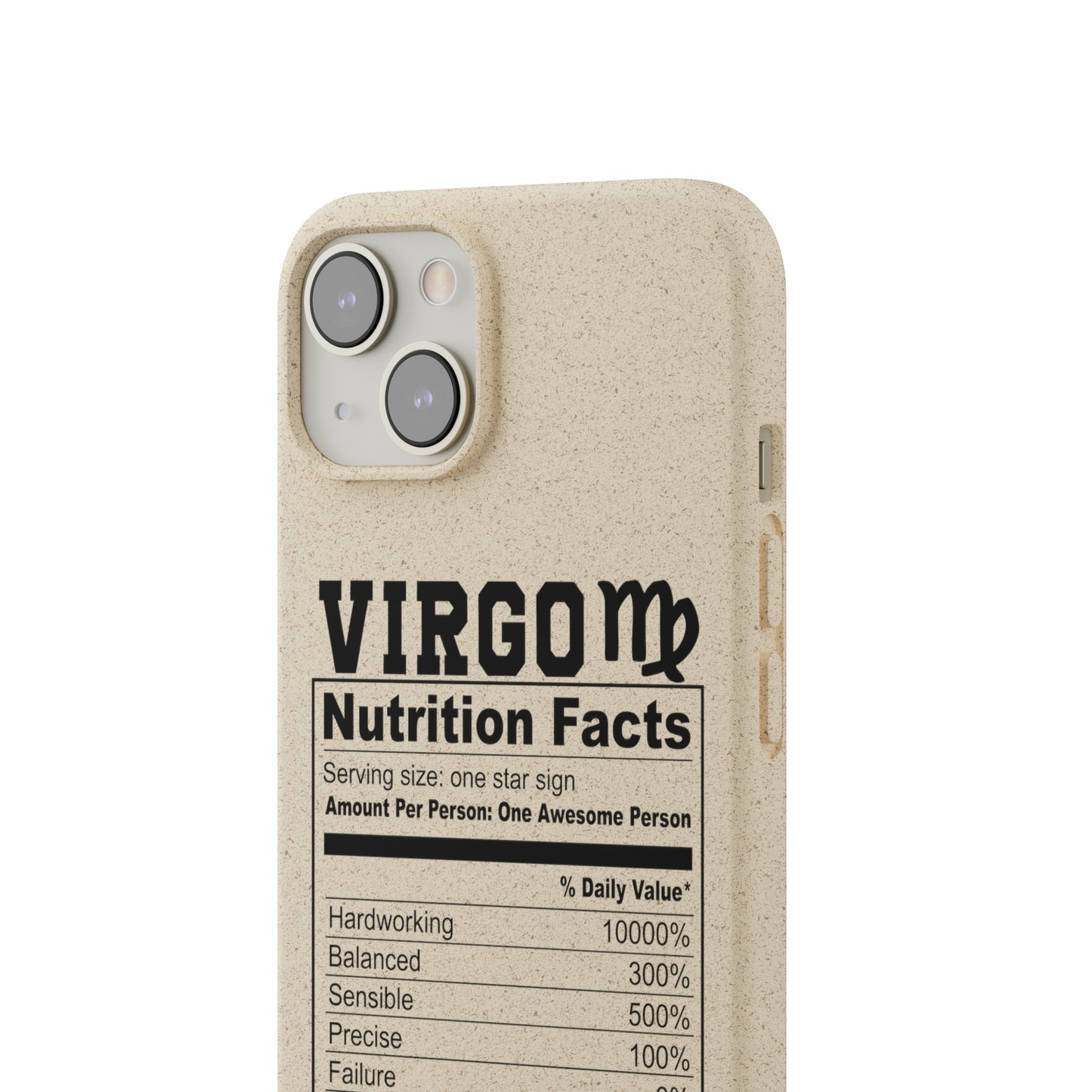 Virgo Ingredients Biodegradable Phone Case