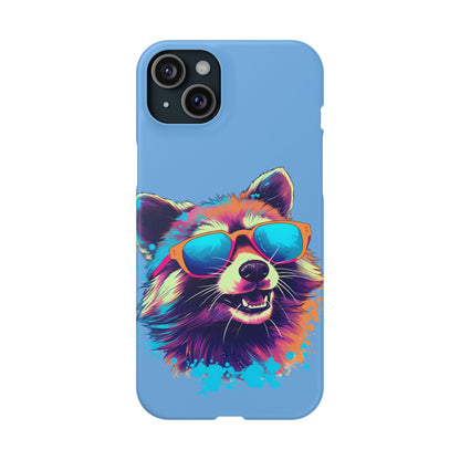 Lux Slim Cases -  " Cool Racoon"