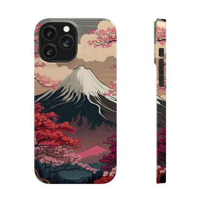 Japan Mountain V2! Slim iPhone Cases