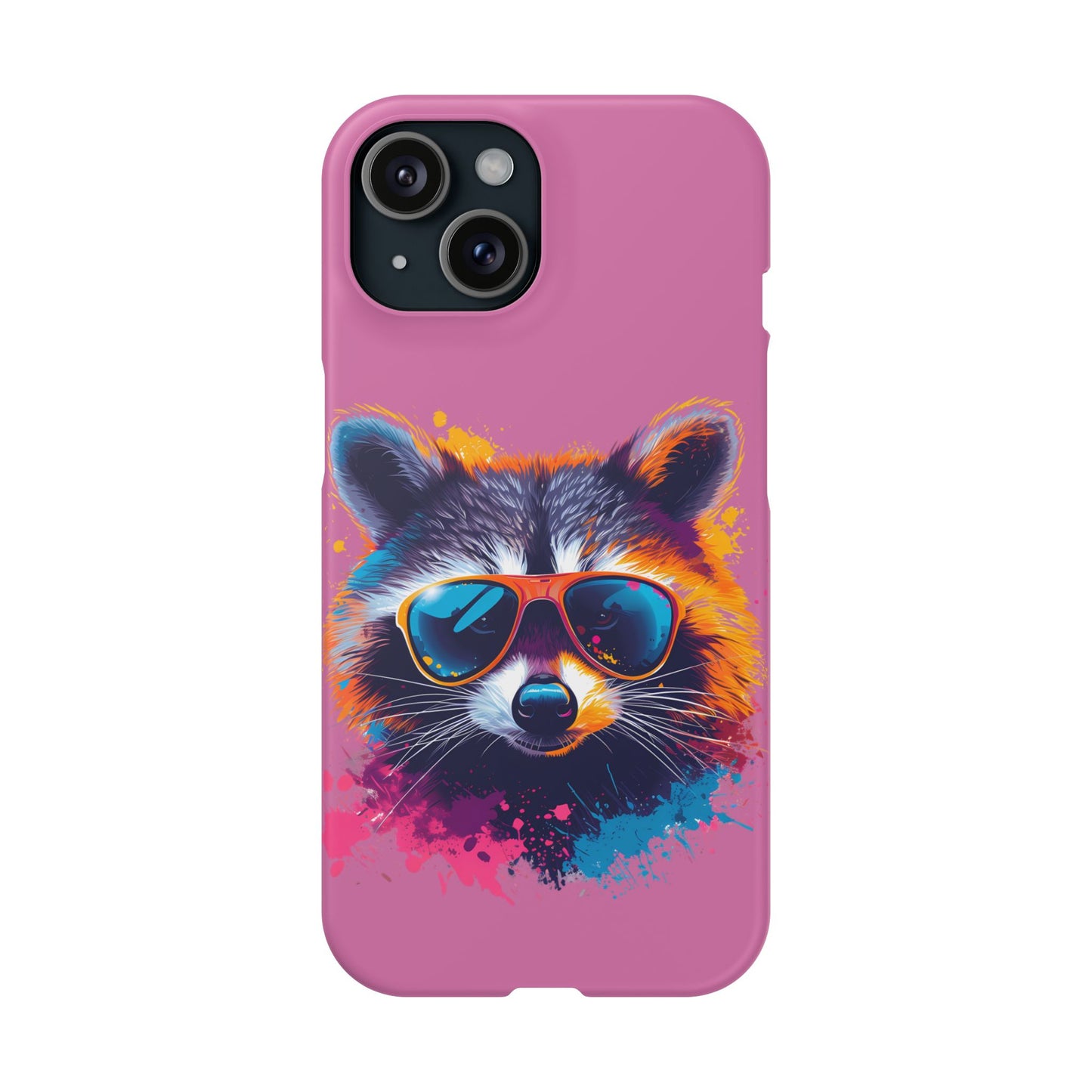 Lux Slim Cases -  " Cool Racoon V2"