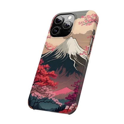 Japan Mountain V2! Slim iPhone Cases