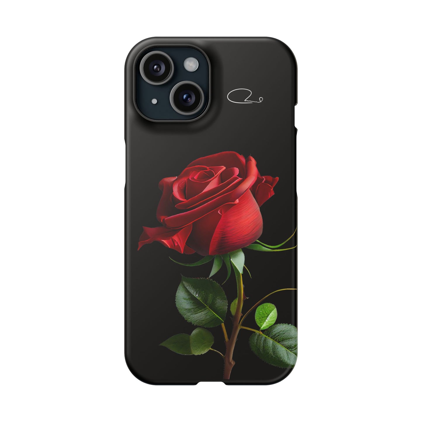 Lux Matte Slim Cases - Titled " Rose "