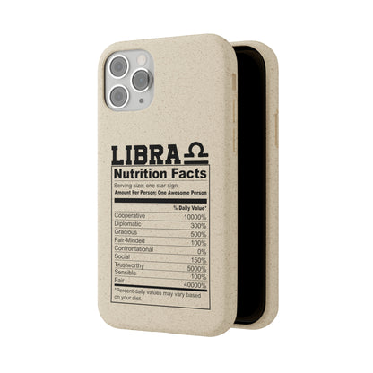 Libra Ingredients Biodegradable Phone Case