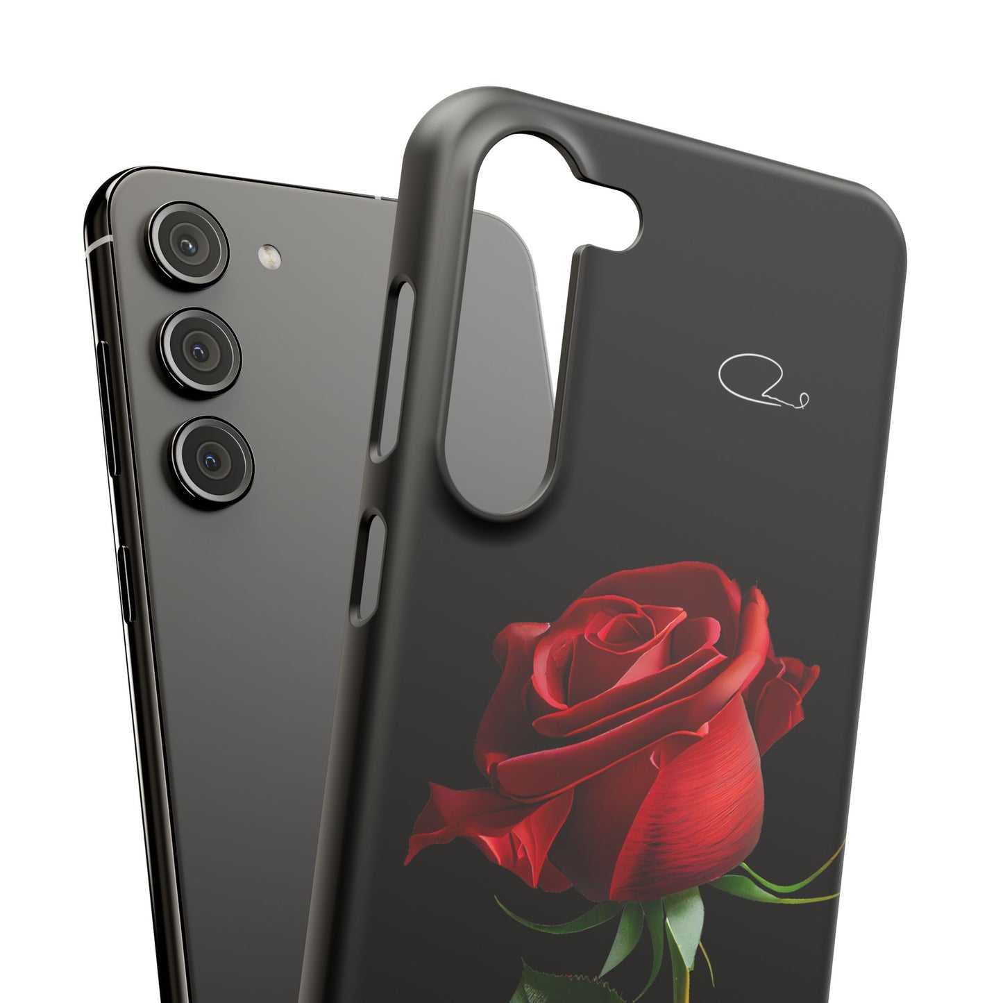 Lux Matte Slim Cases - Titled " Rose "