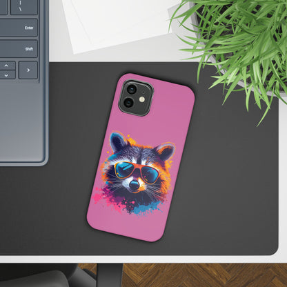 Lux Slim Cases -  " Cool Racoon V2"