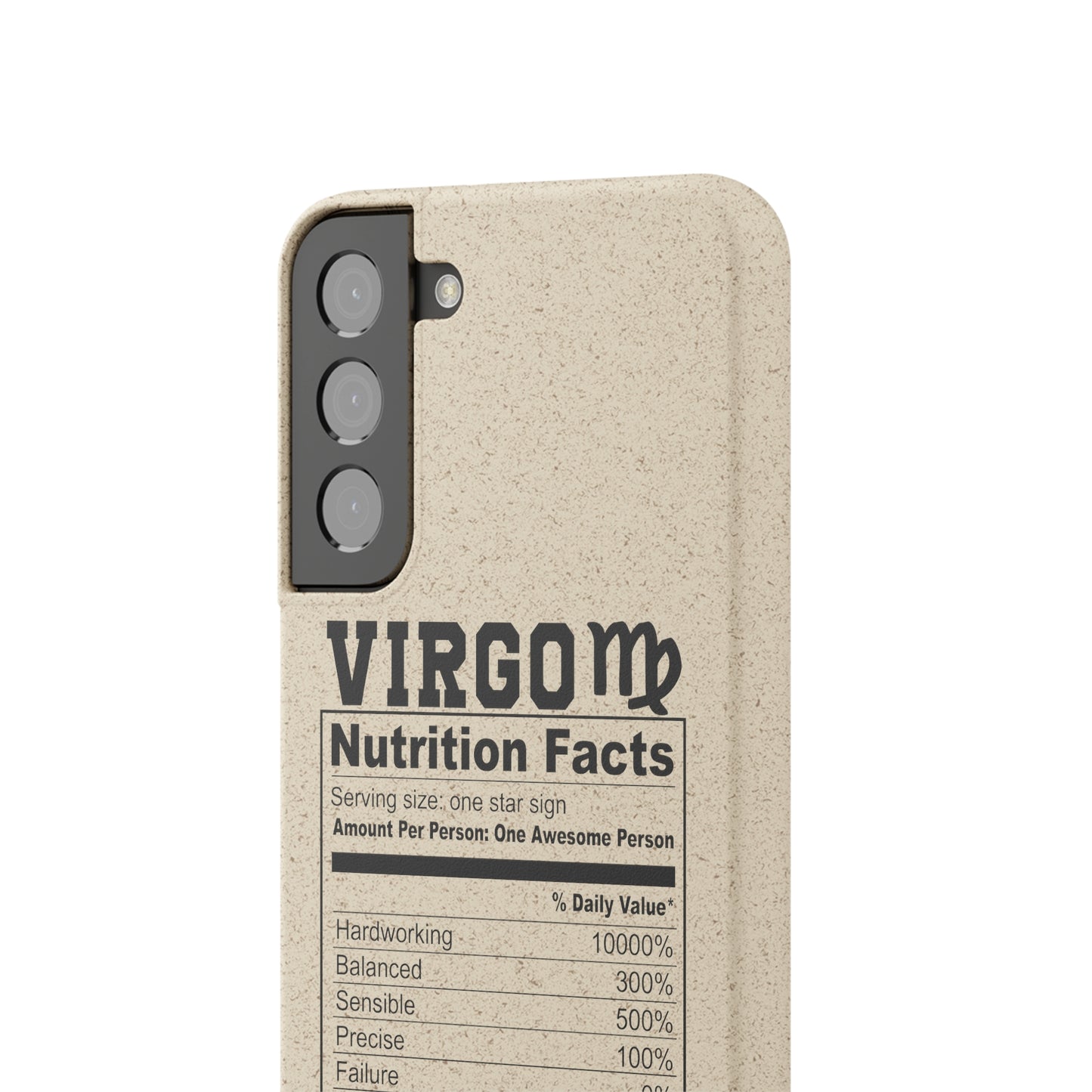 Virgo Ingredients Biodegradable Phone Case