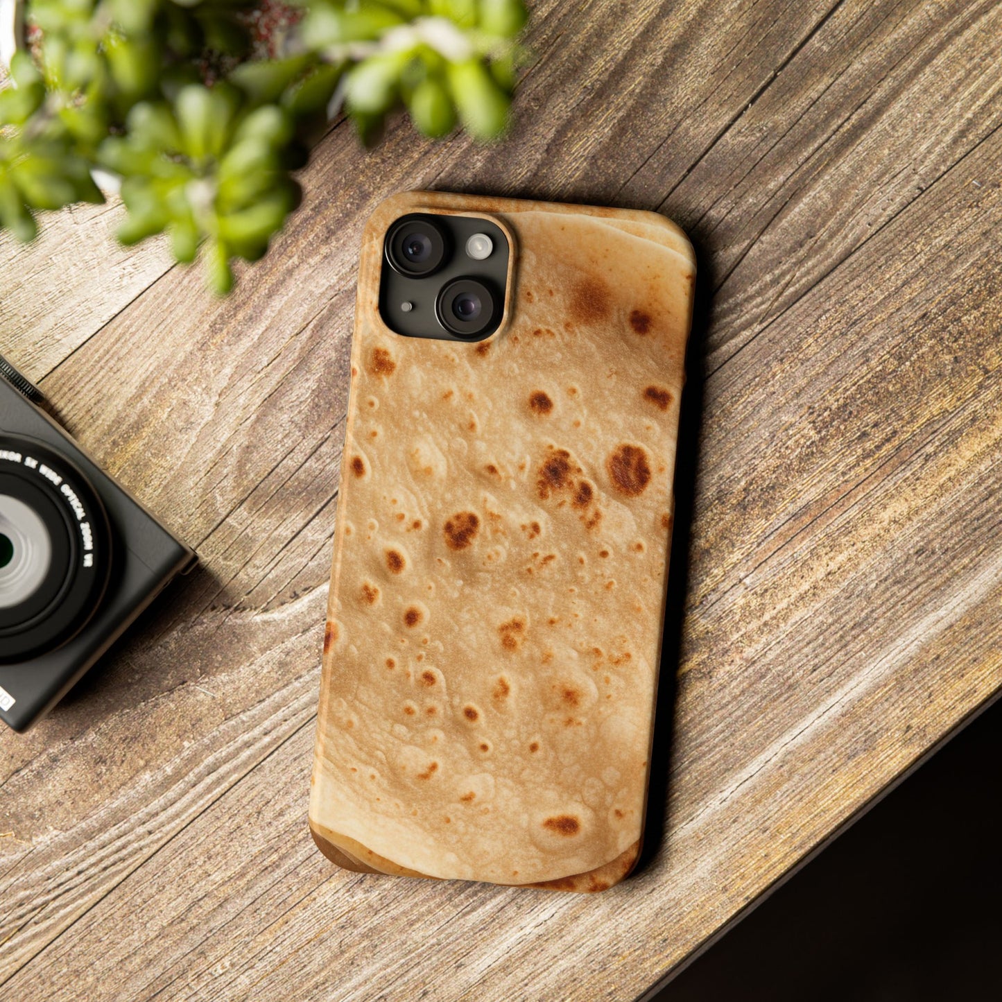 Fun Tortilla Mexican Pattern -Slim Phone Cases