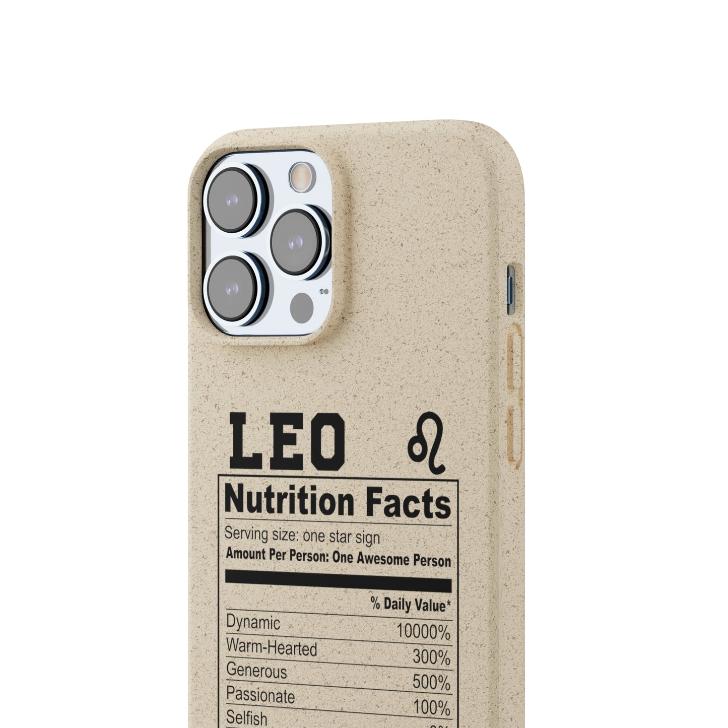 Zodiac Ingredients Biodegradable Phone Case