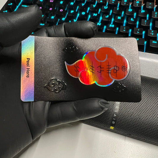 Akatsuki Cloud Premium Embossed Card Wrap