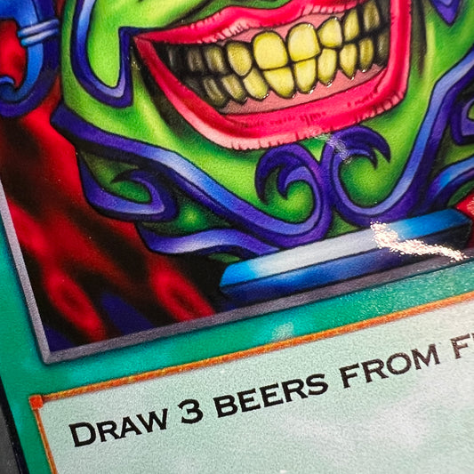 Pot of BEER Premium Holo Embossed Card Wrap