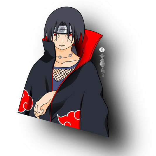 Premium Stickers! Itachi Village - Spot Holo